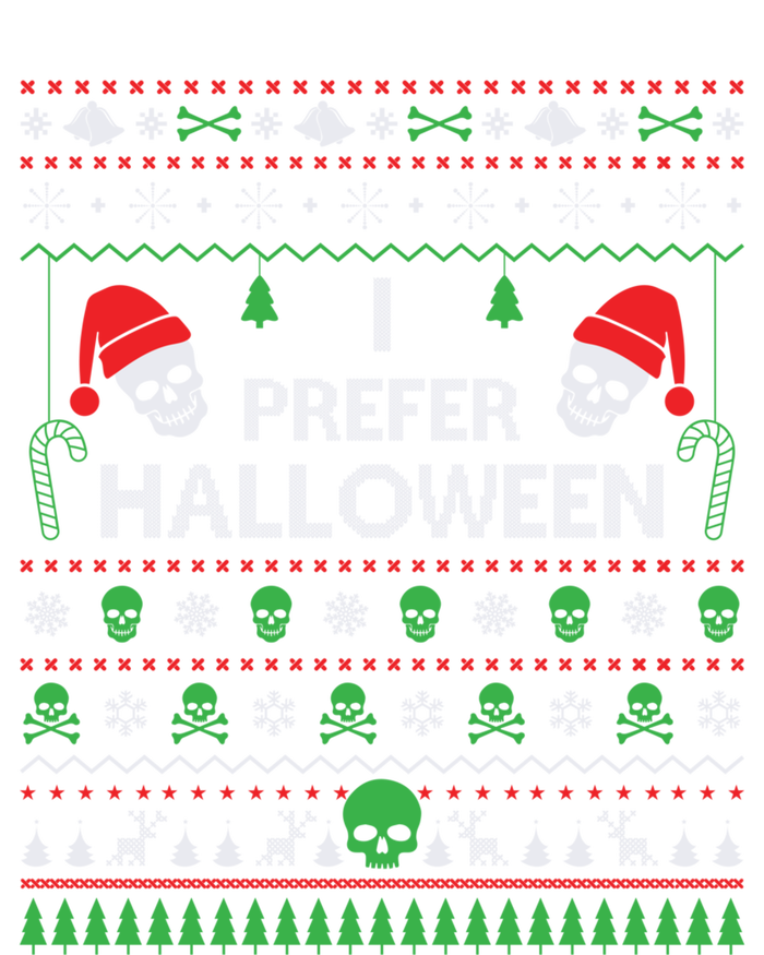 Funny I Prefer Halloween Christmas Sweater Best Ugly X-mas Impact Tech Backpack