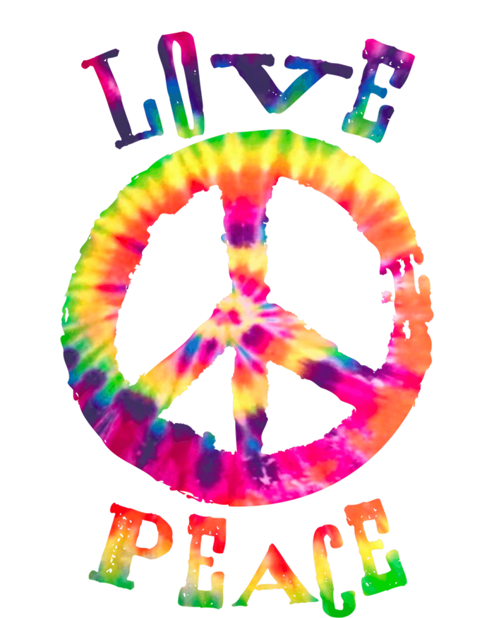 PEACE SIGN tee LOVE 60s 70s Tie Die Hippie Costume Mousepad