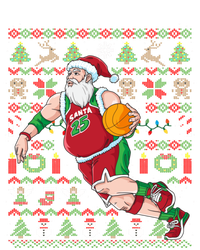 Santa Claus Basketball Ugly Christmas Magnet