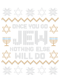 Once You Go Jew Nothing Else Will Do Jewish Shabbat Hanukkah Kids Long Sleeve Shirt