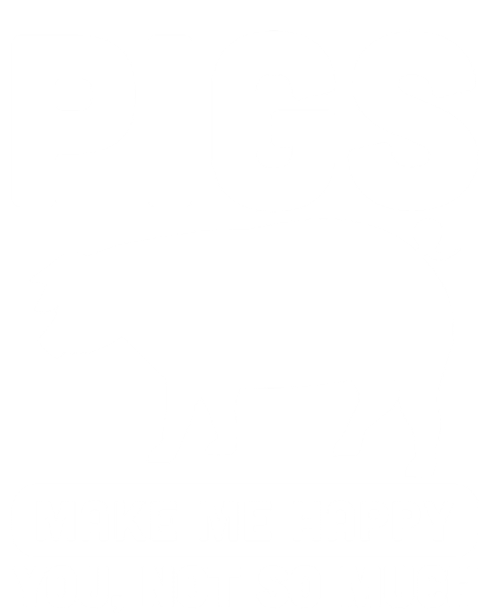 Funny Pigs Make me Happy Design for Pig Farmers Women's V-Neck T-Shirt