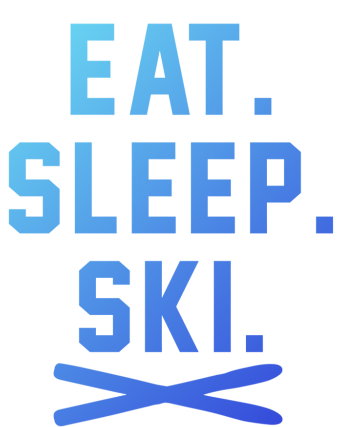 Eat Sleep Ski Skiing Winter Ski Lover Gift Poster