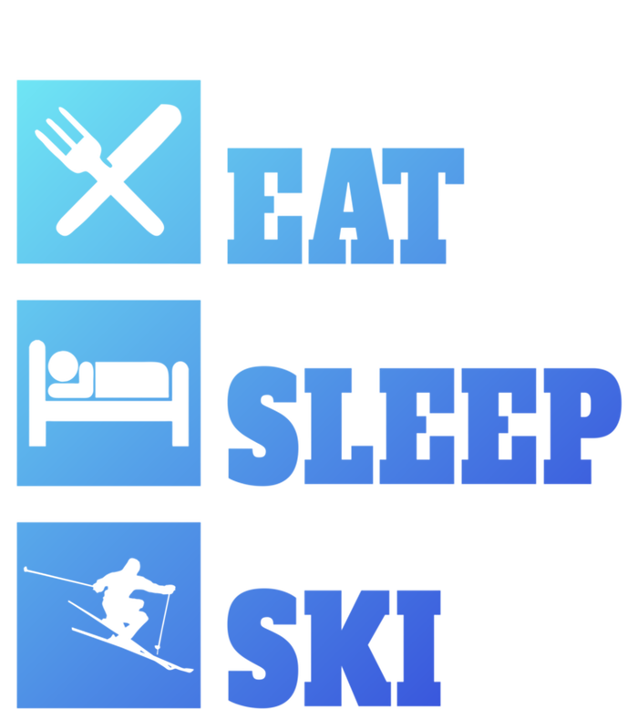 Eat Sleep Ski Cool Gift T-Shirt