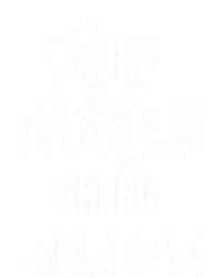 Eat Sleep Skiing Repeat Funny Skiing Great Gift T-Shirt