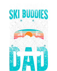 Father’S Day My Favorite Ski Buddies Call Me Dad Snow Skiing Gift Women's T-Shirt