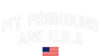 My Pronouns Are USA American Flag 4th Of July City Backpack