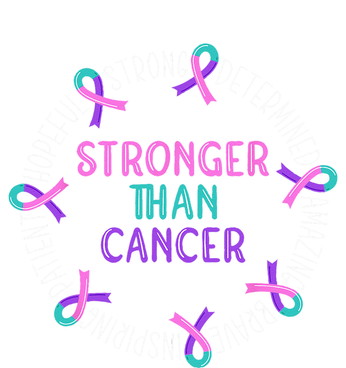 Stronger Than Cancer Thyroid Cancer USA-Made Doggie Bandana