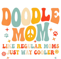 Retro Groovy Its Me The Cool Doodle Mom Gift T-Shirt