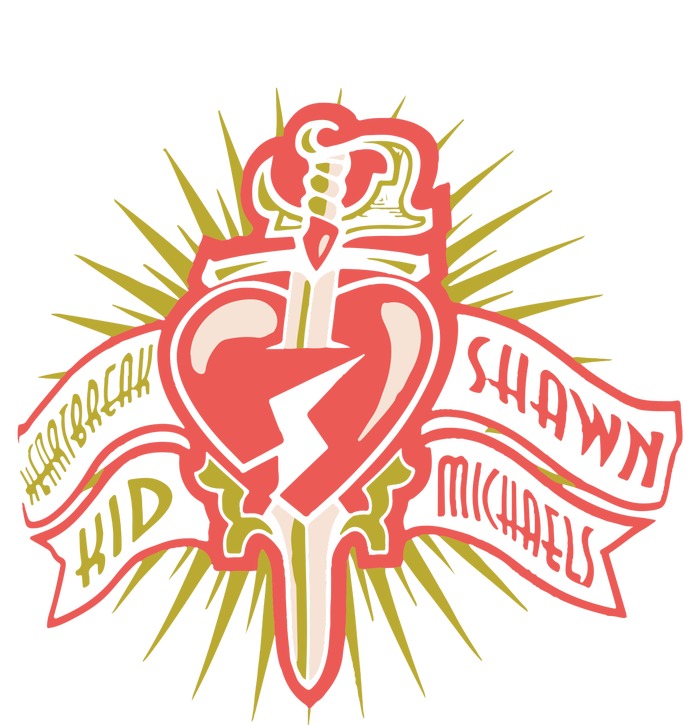 Shawn Michaels Heart Dagger T-Shirt