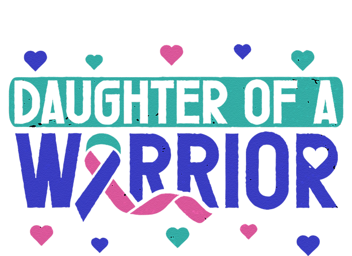 Thyroid Cancer Daughter Thyroid Disease Awareness Warrior Long Sleeve Shirt