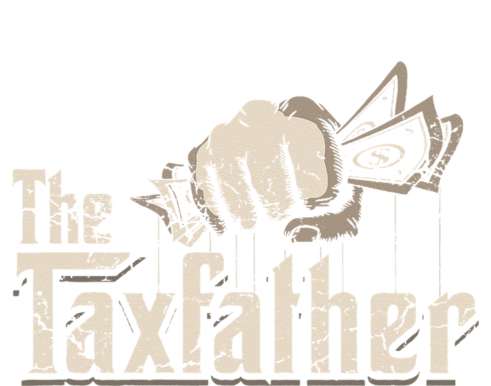 The TaxFather Funny Vintage Taxation CPA Accountant Dad Tax T-Shirt