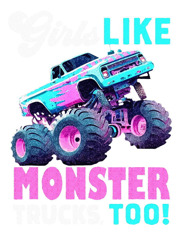 Cute Monster Truck Girls Like Monster Trucks Too Mousepad