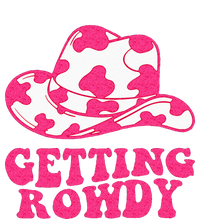 Getting Rowdy Getting Hitched Nashville Bachelorette Party Cooling Performance Crew T-Shirt