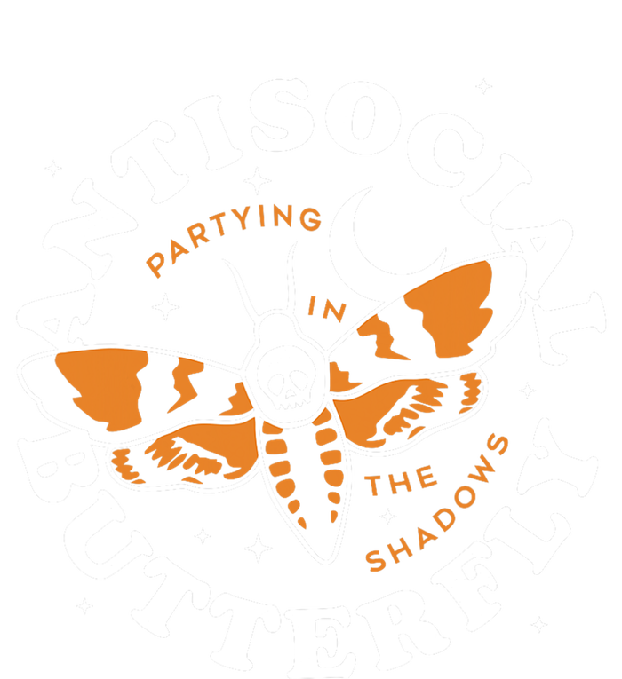 Antisocial Butterfly Partying In The Shadows Apparel Tall Long Sleeve T-Shirt