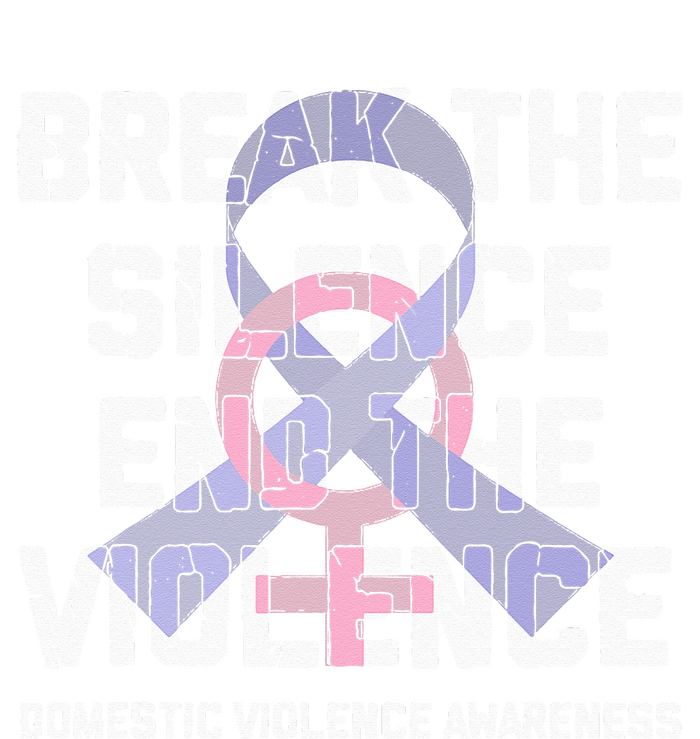 Break The Silence End Violence Domestic Violence Awareness T-Shirt