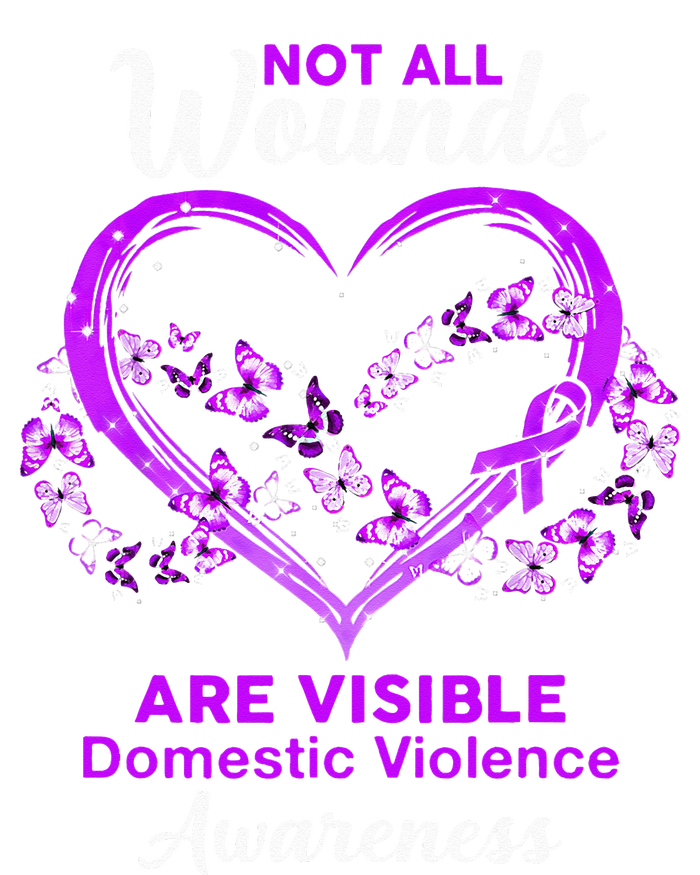 Domestic Violence Awareness Not All Wounds Are Visible T-Shirt