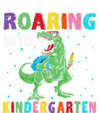 Roaring Kindergarten Cool Dinosaur Back To School Women's Perfect Tri Tunic Long Sleeve Shirt