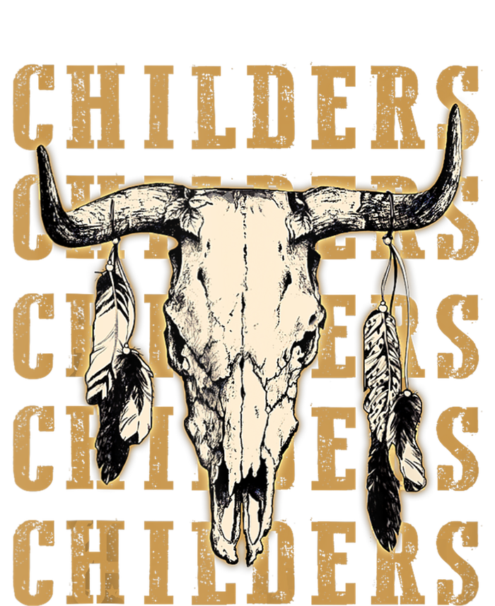 Childers Bull Skull Leopard Cow Skulls Bluegrass Music T-Shirt