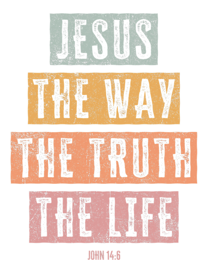 Christian Women Men Kids Jesus The Way Truth Life Mousepad