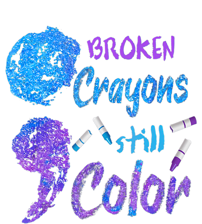 Cool Broken Crayons Still Color Suicide Prevention Awareness T-Shirt