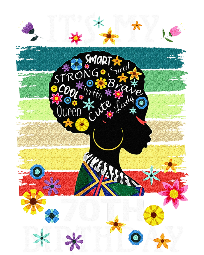 Its My 70 Year Old African American Black Women 70th Tote Bag