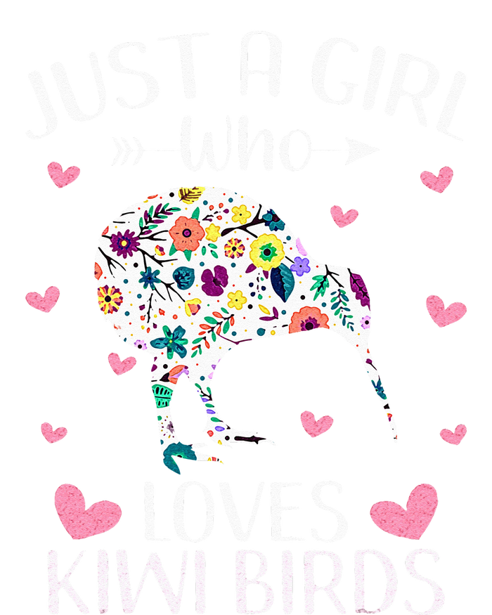 Just A Girl Who Loves Kiwis Cute Kiwi Lover Girls Kids Hoodie