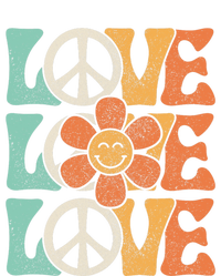 Peace Sign Love 60s 70s Costume 70 Theme Party Groovy Hippie T-Shirt