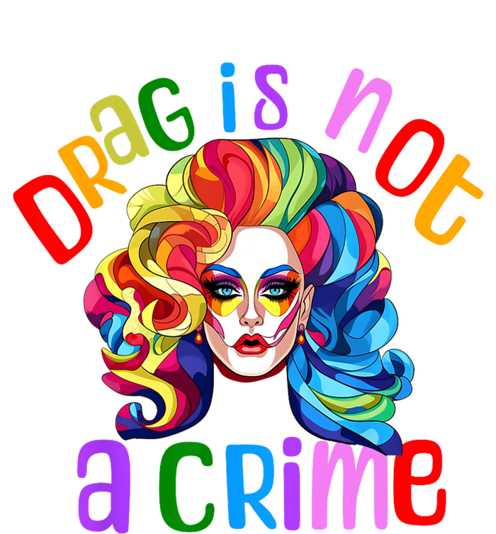 Drag Is Not A Crime Fabulous Drag Queen LGBTQ Equality Pride Women's Flannel Pajama Set