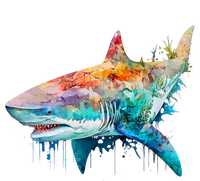 Shark Beach Lover Ocean Animal Novelty Tie-Dye T-Shirt