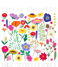 SPREAD KINDNESS LIKE WILDFLOWER Happiness Girlfriend Flower Ladies PosiCharge Competitor Racerback Tank