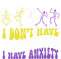 I Dont Have A Gender I Have Anxiety Skeleton Enby LGBT Pride Ladies PosiCharge Competitor Racerback Tank