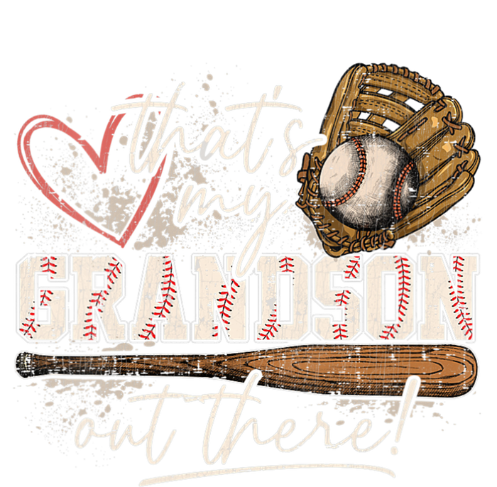 Thats My Grandson Out There Baseball Grandma Valucap Bio-Washed Visor