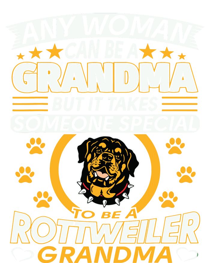 Rottweiler Lover Grandma Best Gifts Idea Rottweiler Grandma 7 Panel Mesh Trucker Snapback Hat