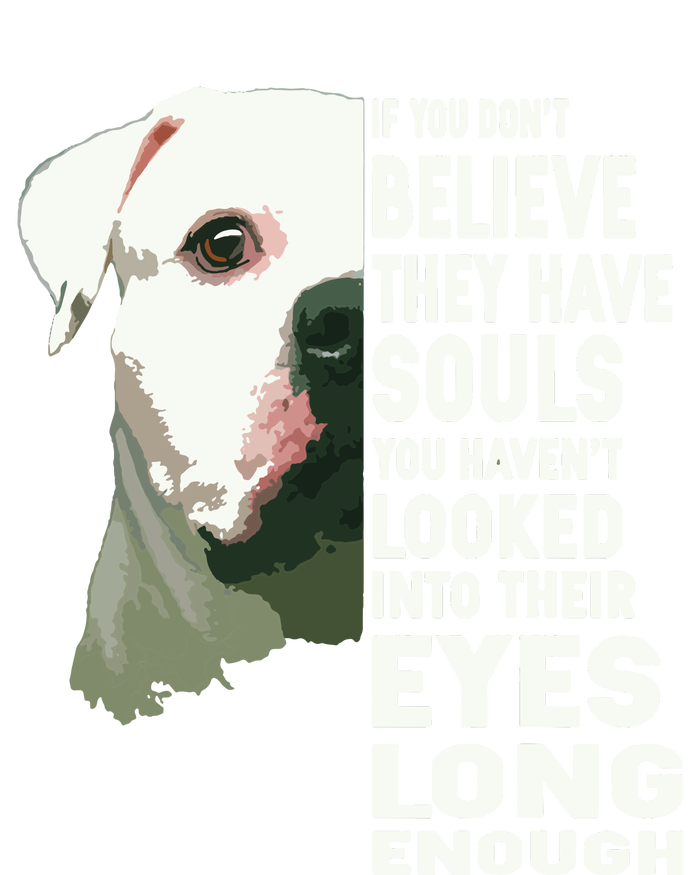 If You Dont Believe They Have Souls American Bulldog Lover Performance Long Sleeve Polo