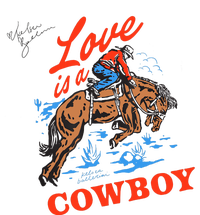 Love Is A Cowboy Tee Gift Love Hoodie