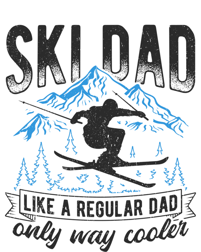 Ski Dad Cool Dad Best Dad Mountains Snowboard Ski Sport Funny Gift Ladies Essential Flowy Tank