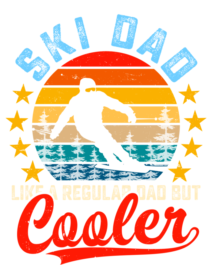 Ski Dad Funny Skier And Skiing Lover Funny Fathers Day Great Gift T-Shirt