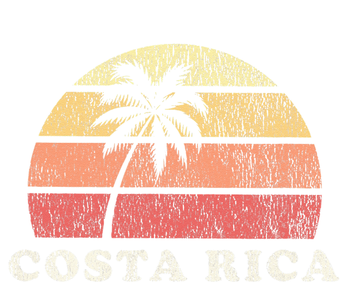 Costa Rica Vintage 70s Retro Throwback Design Valucap Bio-Washed Visor