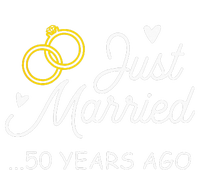 50th Wedding Anniversary Just Married 50 Years Ago Premium T-Shirt