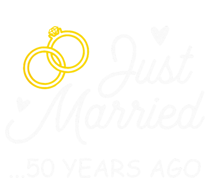 50th Wedding Anniversary Just Married 50 Years Ago Premium T-Shirt