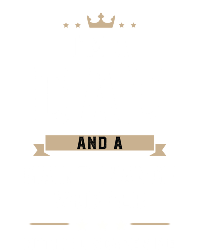 Funny Dad Maintenance Worker Fathers Day Gift T-Shirt