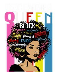 December Queen Birthday Traits Black Afro Hair Cool Gift Toddler Long Sleeve Shirt