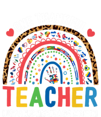 Rainbow One Thankful Teacher Hispanic Heritage Month Valucap Bio-Washed Visor