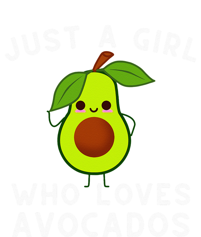 Just A Girl Who Loves Avocados Avocado & Guacamole Womens California Wash Sweatshirt