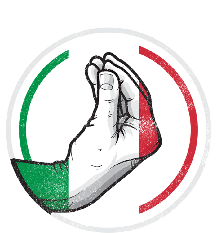 Funny Italy Hand Gesture Italian Flag Gift Tall T-Shirt