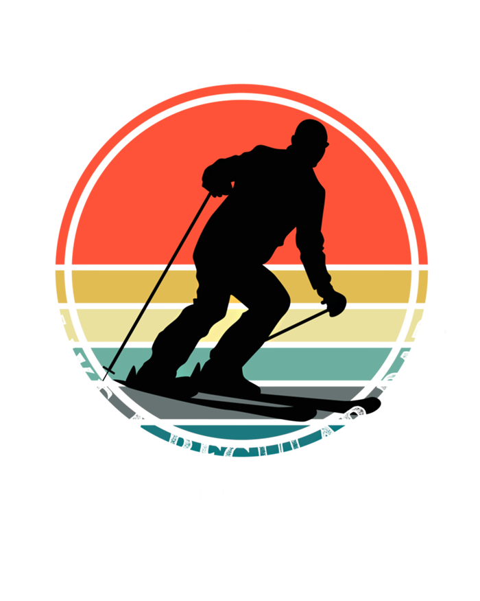 Ski Dad Like A Regular Dad But Cooler Funny Skiing Great Gift Tank Top