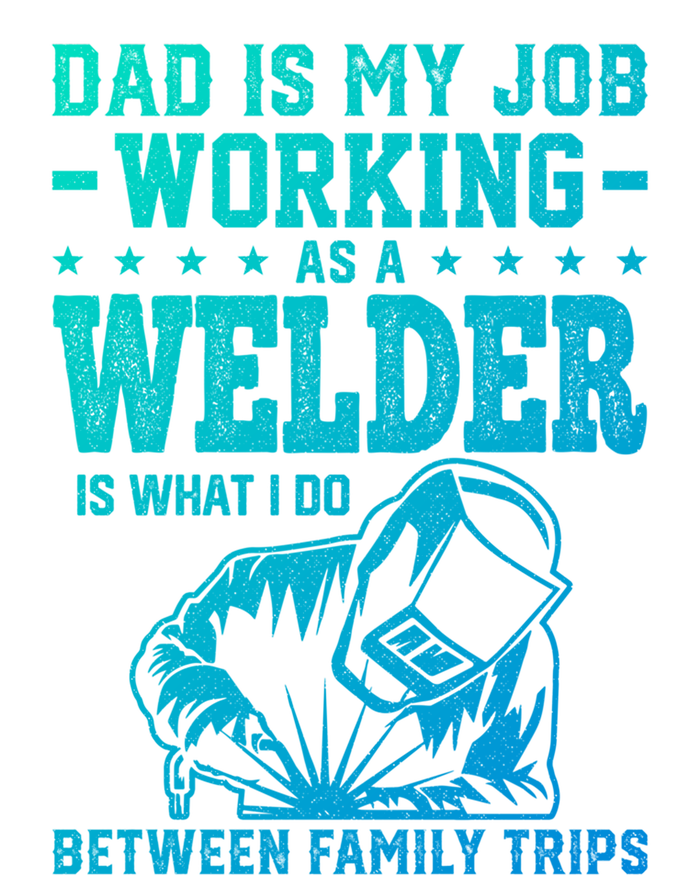 Funny Welder Dad Welding Worker Papa Grandpa Fathers Day Cool Gift Kids Hoodie