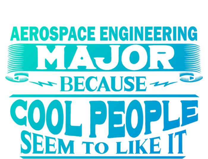 Aerospace Engineering Major Cool People Like It College Gift Meaningful Gift Sustainable Knit Beanie