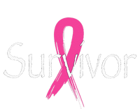 Breast Cancer Survivor Pink Ribbon Awareness Month T-Shirt