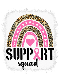 Support Squad Rainbow Pink Warrior Breast Cancer Awareness T-Shirt